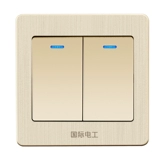 国际电工 Переключатель разъема 86 Двойной переключатель, два -зиозионный двухбитный два -битвенный два -битвенный переключатель.