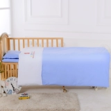 Хлопковый комплект для детского сада, одеяло, постельные принадлежности, 3 предмета, с печатью вашего логотипа