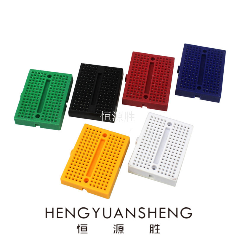 SYB-170 BREAD BOARD CIRCUIT UNIVERSAL BOARD MINI COLOR EXPERIMENTAL BOARD CIRCUIT BOARD SUITABLE FOR SINGLE WAFER