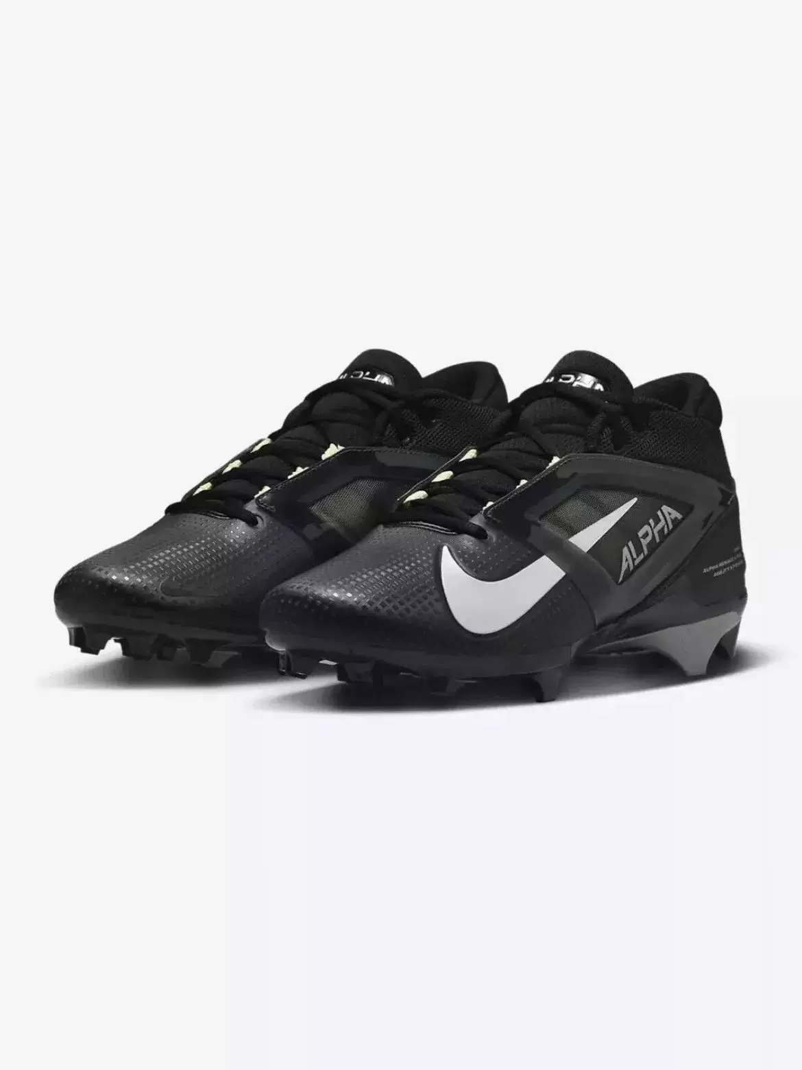 Nike Американские регбийные кроссовки True Grass Banner Flying Sports Sports Взрослые Блок ALPHA Menace Pro 4