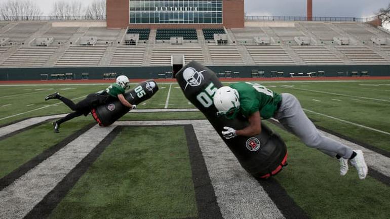 Tumbler Football Tackling Dummy American Rugby Thiết bị đào tạo Màu sắc Tùy chọn - bóng bầu dục Rugby và bóng bầu dục