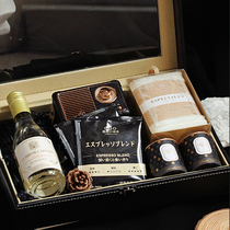 Best mans souvenir wedding high-end practical wedding grooms high-end return gift company business mens leather gift box