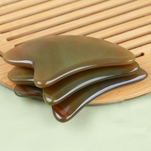 Натуральные белые аквариумные рога, соскребающие лицевое лицо, лицо маленькое дельфиновое лицо меридиан косметические глютеновые ребра