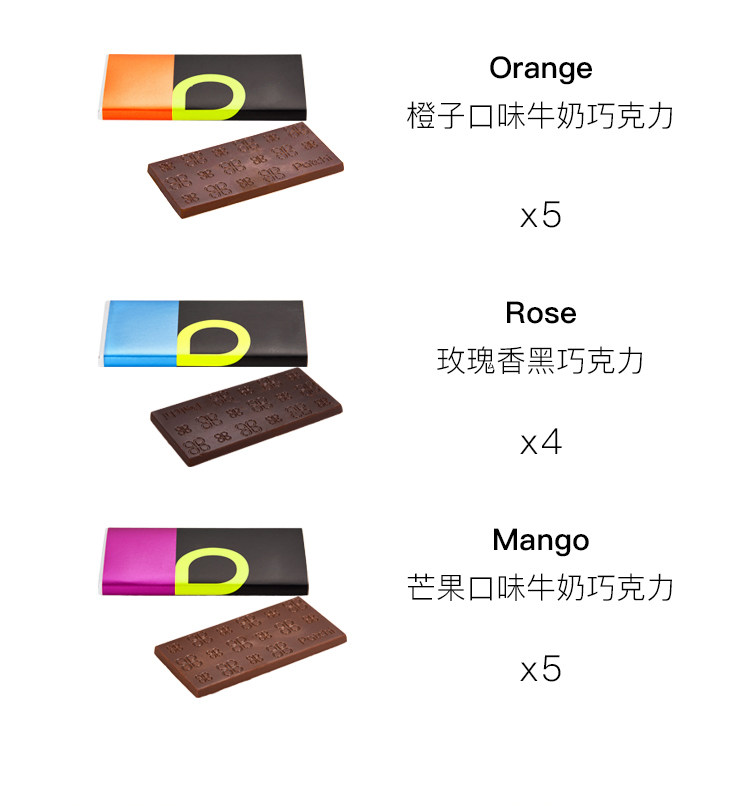 全球顶尖巧克力品牌 迪拜 芭驰Patchi 热带水果口味礼盒装 325g 图4