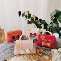 Internet celebrity creative wedding candy bag leather bag wedding candy box portable souvenir bridesmaid return gift box table sugar bag