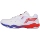 Обувь для бадминтона Li Ning Yinlang II красно-белая мужская и женская нескользящая износостойкая дышащая удобная профессиональная обувь AYTS016 mini 1
