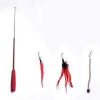 Красный дразнящий кошачий палочка