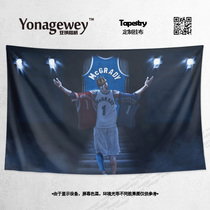 T-Mac Tracy McGrady McGrady star surrounding sofa Wall decorative background cloth poster tapestry