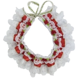 Нагрудник, кружевной шарф, милый аксессуар, слюнявчик