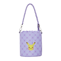 ANNA SUI Pokemon joint series Pikachu embroidered shoulder crossbody bag drawstring bucket bag
