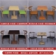 Các công ty nghệ thuật bàn ghế nhà hàng đã ký một hợp đồng để di chuyển các cửa bàn ghế văn phòng nội thất đơn giản màu đen. - FnB Furniture