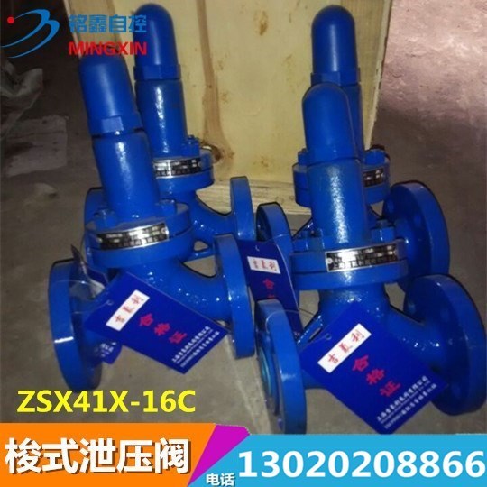 ZSX41X-16C boiler pressure cooker heating central air conditioning cast iron cast steel shuttle pressure relief valve DN80 125