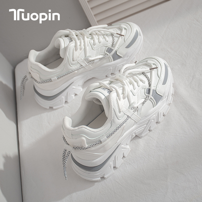 Products Old Daddy Shoes Women Ins Tide 2022 New Summer Net Face Breathable 100 Hitch Sport Casual Thick Sole Little White Shoes