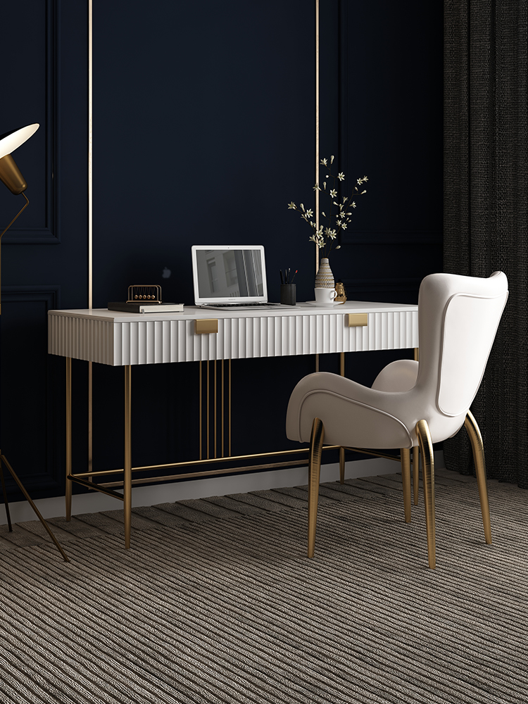 Desk Nordic ins home office computer desk furniture set combination American minimalist modern light luxury desk