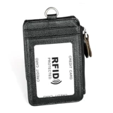 Картхолдер, рабочий бумажник, ремешок, маленький чехол, ультратонкая тонкая небольшая сумка, анти-кража, из натуральной кожи