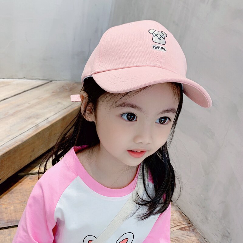 Children's hats Men's and women's fashion baseball caps CUHK Duck Tongue Cap Baby Summer Pure Cotton Sunscreen Hood