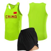 Race Speed Vest Mens Training Suit Men And Women Marathon Running Countrymen Running Suit Sports Raw Fitness Suit