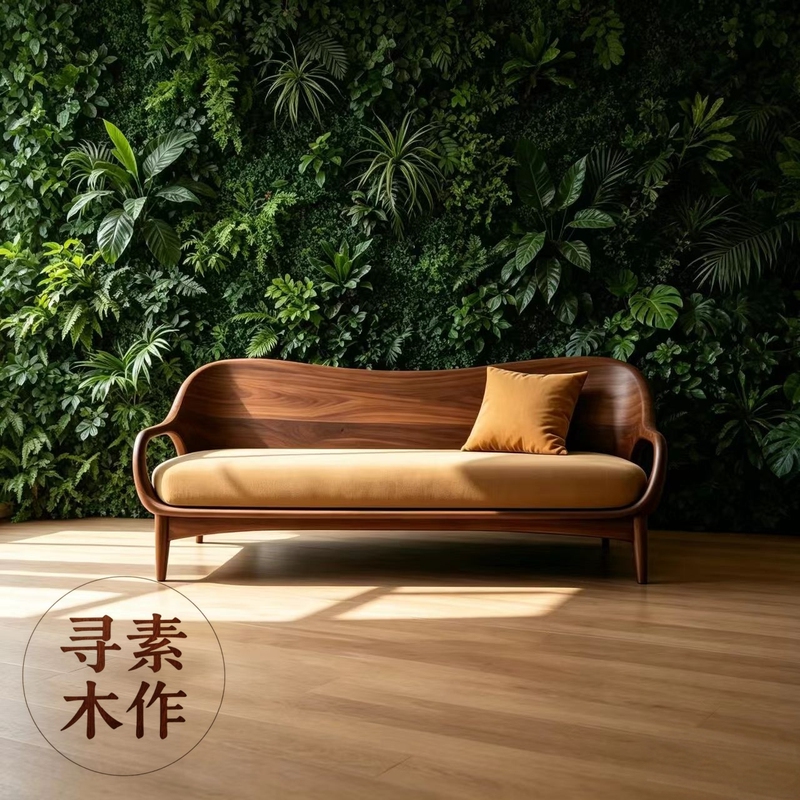 New Chinese-Style High-End Black Walnut Chaise Lounge Chair, Minimalist Song-Style Aesthetics, Straight-Row Genuine Leather Sofa Chair, Leisure Chair, Tea Chair New Chinese-Style High-End Black Walnut Chaise Lounge Chair, Minimalist Song-Style Aesthetics, Straight-Row Genuine Leather Sofa Chair, Leisure Chair, Tea Chair