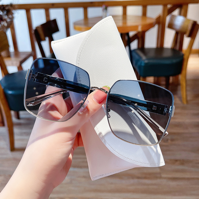 EW sunglasses women's big face is thin 2022 new anti-UV glare sunglasses high-end Korean version trend - Taobao