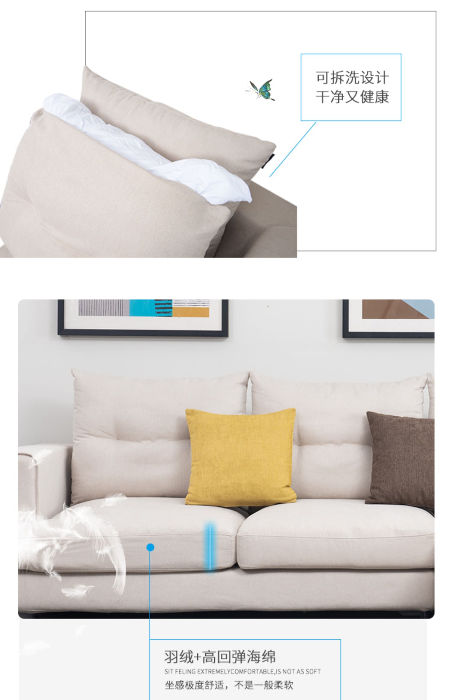 Sofa vải lụa của phòng khách - Ghế sô pha sofa góc đẹp