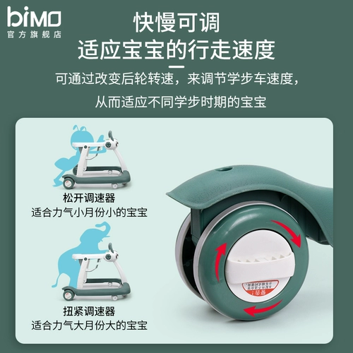 bimo Детские ходунки подходит для мужчин и женщин для девочек, универсальная коляска для раннего возраста с сидением, защита транспорта, защита от опрокидывания