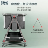 bimo Портативная складная кроватка, универсальная детская колыбель для новорожденных для приставной кровати