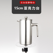 15cm shed still life table cosmetics display transparent acrylic pillar bracket photography bracket with flag plate