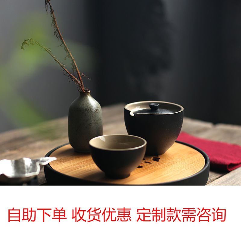 Small shadow hand - made mini - rugged pottery ceramic - handed - off desk decoration for small vase desk