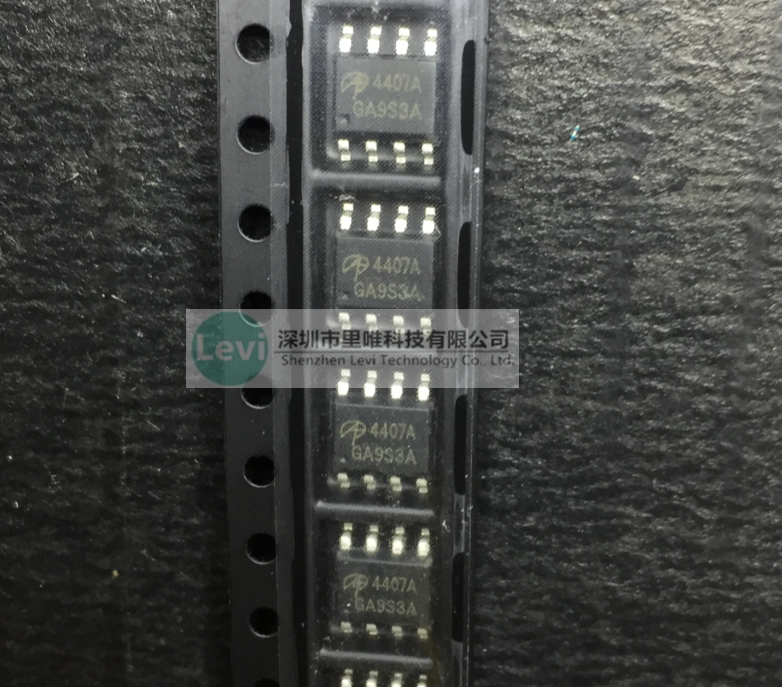 New AO4407A P-channel enhanced field effect tube 4407 AO4407 SMD SOP-8