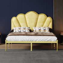 Nordic Iron Bed Modern Simple Creative Bedroom Iron Bed in Personal Bed in 1 8 m Iron Bed