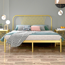 Nordic Iron Bed Modern Simple Creative Bedroom Iron Bed in Personal Bed in 1 8 m Iron Bed