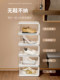 Shoe Box Storage Box Shoe Cabinet Layered Partition Hard Plastic Transparent Drawer-Type Dustproof Shoe Rack Artifact Dormitory Internet Sensation