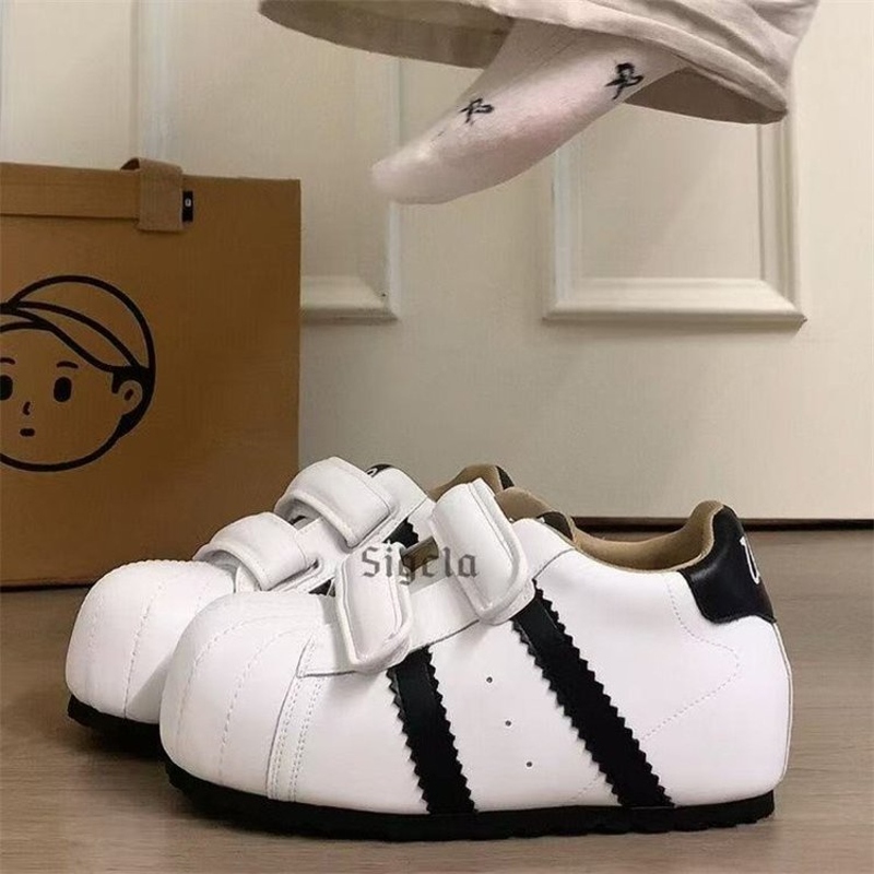 Brand Korean Style Original Thick-Soled Cream Sneakers for Women ins Trendy Student Versatile Casual White Shoes Student Sports Shoes Brand Korean Style Original Thick-Soled Cream Sneakers for Women ins Trendy Student Versatile Casual White Shoes Student Sports Shoes