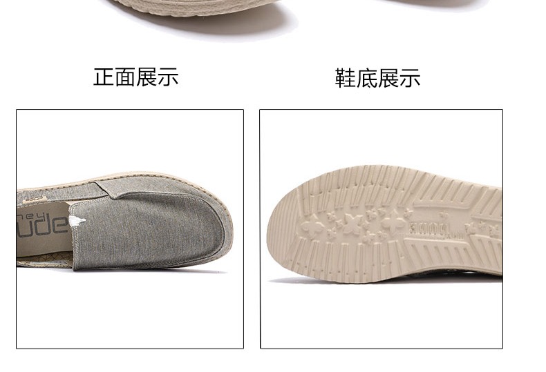 Giày vải HEYDUDE xu hướng thời trang giày thể thao thoáng khí nhẹ giày nam giày lười thường 2019 - Plimsolls khogiaythethao