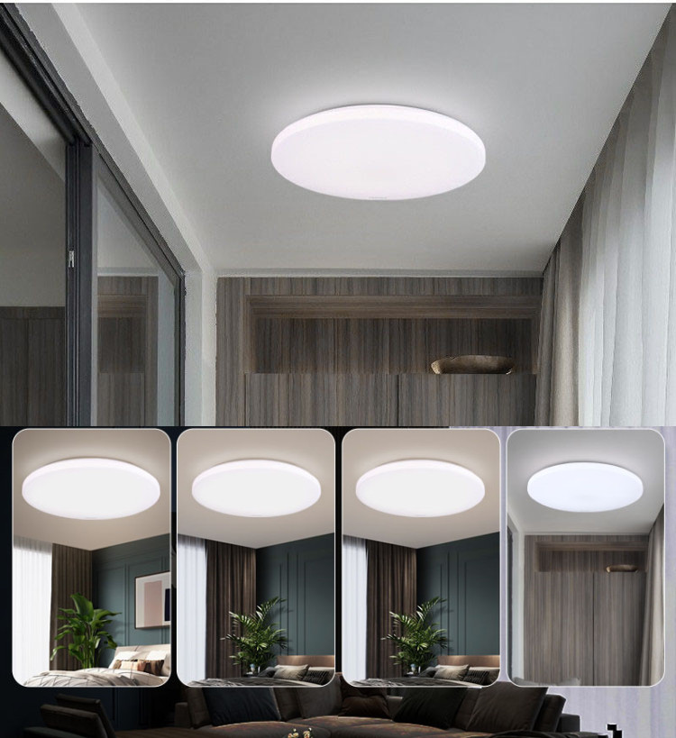 Sanxiang Aurora Soft Snow LED Ceiling Light Corridor Avenue SkyClose Staircase Black 12W18W24W Ceiling Light