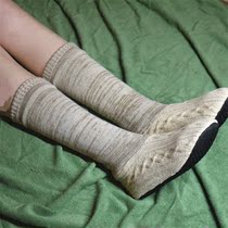  Day Singles Girls Calf Socks Home Silicone Gel High Silo Floor Socks Catch Suede Autumn Winter Warm Moon Old Shoes