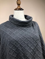 Real shot loose size leisure bat sleeve collar autumn winter sweater sweater sweater tail goods 200kg can be worn