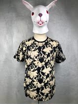 artees one fold off cabinet cotton couple T-shirt summer round neck comfortable