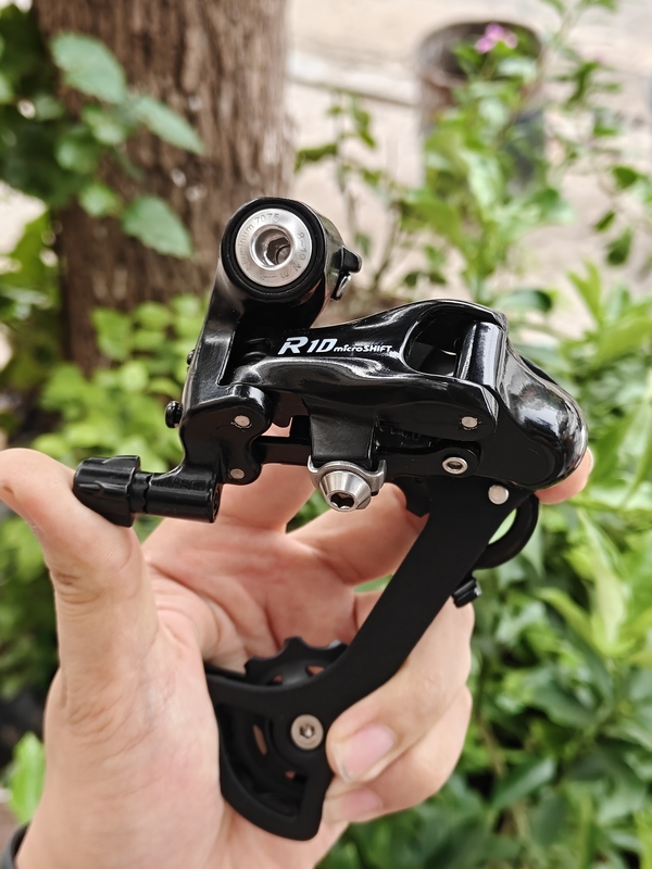 Microturn R10 Mid-Leg Rear Derailleur 10-Speed Transmission Supports 34t Flywheel Rc500 Rear Derailleur Compatible with 8/9/10-Speed Universal