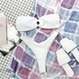 Женщины с высоким содержанием бикини, женские купальники, два купальника