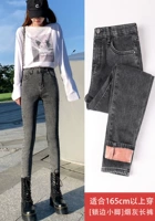 Дым серый витринавый красный бархат [брюки с краем замка]