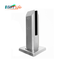 Brushed and sanded 2205 duplex stainless steel glass clip swimming pool fence floor glass clip stair guardrail