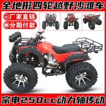 Zongshen 125-250 size bull ATV axle drive two-seat gasoline all-terrain off-road quad bike