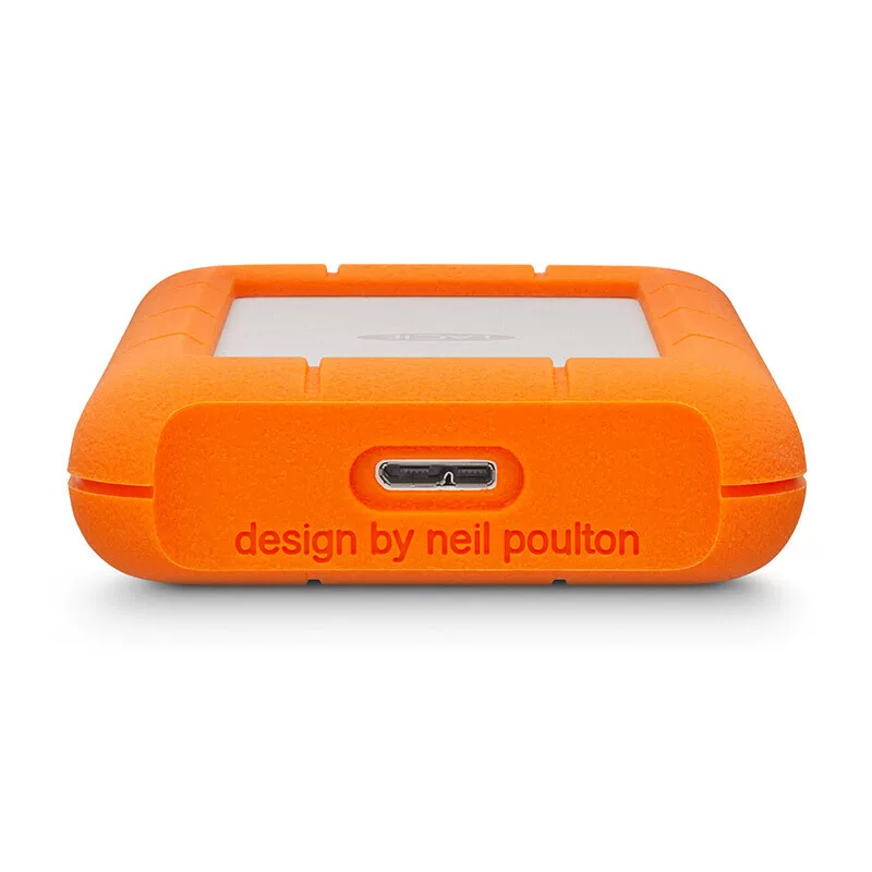 [雷孜LaCie2TB移动硬盘Rugged Mini USB3.0/Type-C兼容雷电3/4三防]