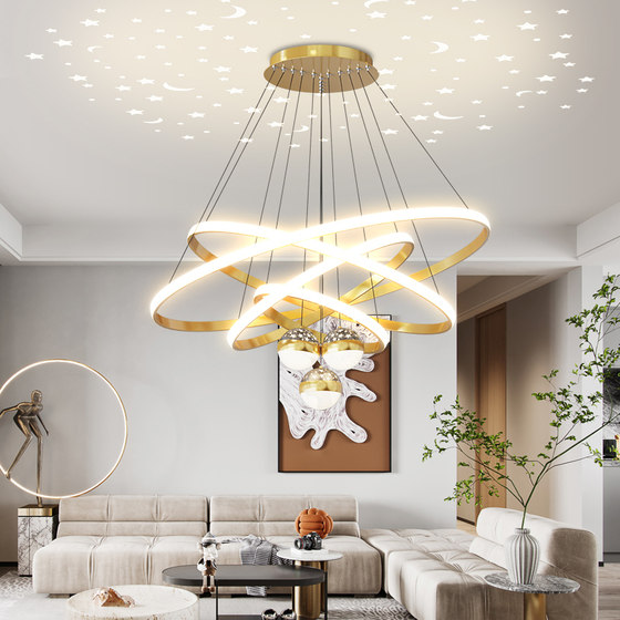 Living Room Chandelier, Modern, Simple and Elegant, Trendy Light, Light Luxury 2026 New Model, Dining Room Light, Master Bedroom Light, Zhongshan Lighting Fixtures