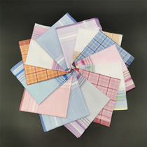 Old lady pure cotton suction sweat rubbing mouth handkerchief soft and elegant square towel handkerchief full cotton small handkerchief and handkerchief for a long time