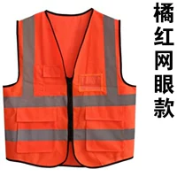 Сетчатая апельсиновая красная