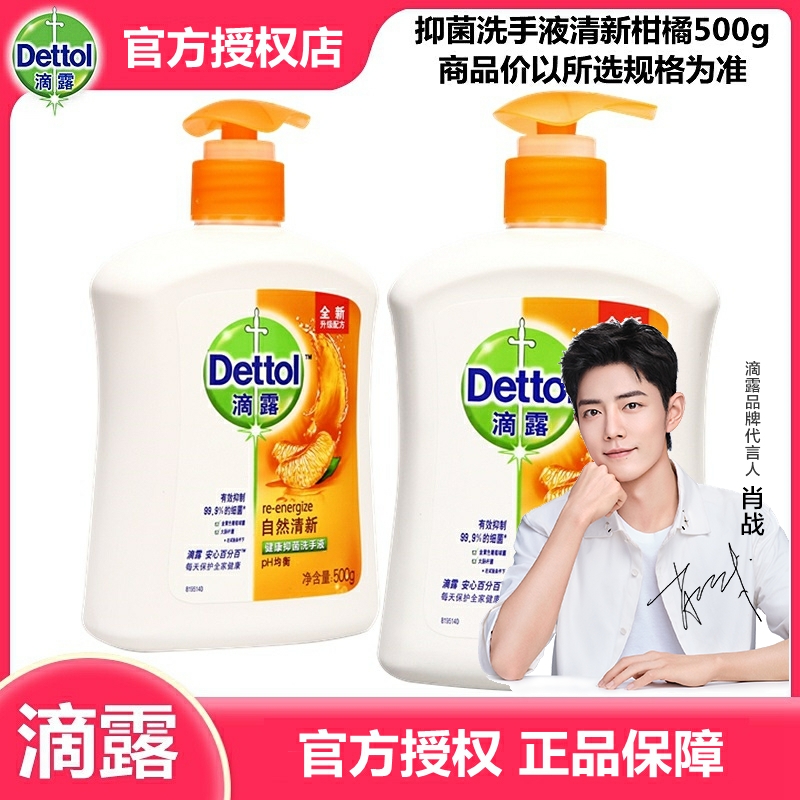 (Shawar Recommended) Drop-out hand sanitizer 500g Fresh citrus Health bacteriostatic Clean control Oil Men and women Baosho Children