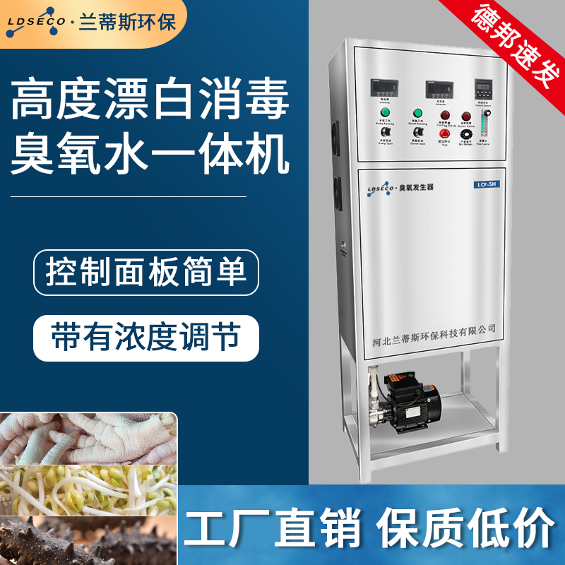 High Concentration Ozone Water All Food Bleach Disinfection Fall Color Customizable Ozone Generator Manufacturer