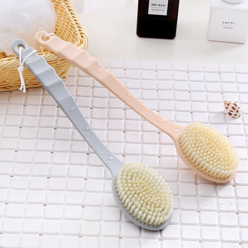 bath brush rubbing bath helper long handle bath brushed soft hair bath brush massage back rubbing rubbing back without asking for people